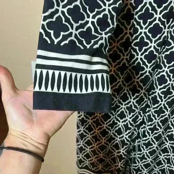 Talbots black and white dress size 14 - Picture 6 of 7